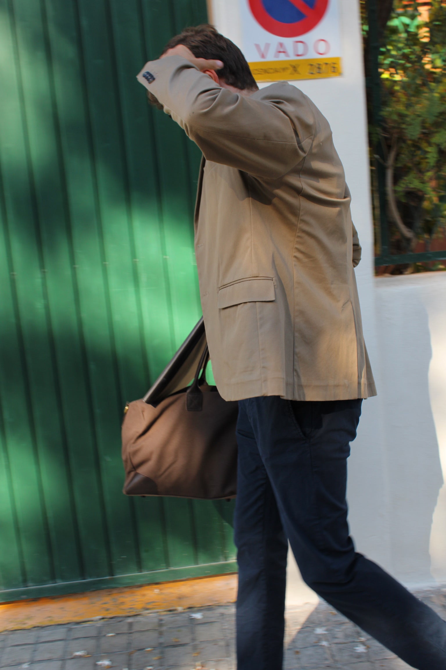 Maleta marrón chocolate