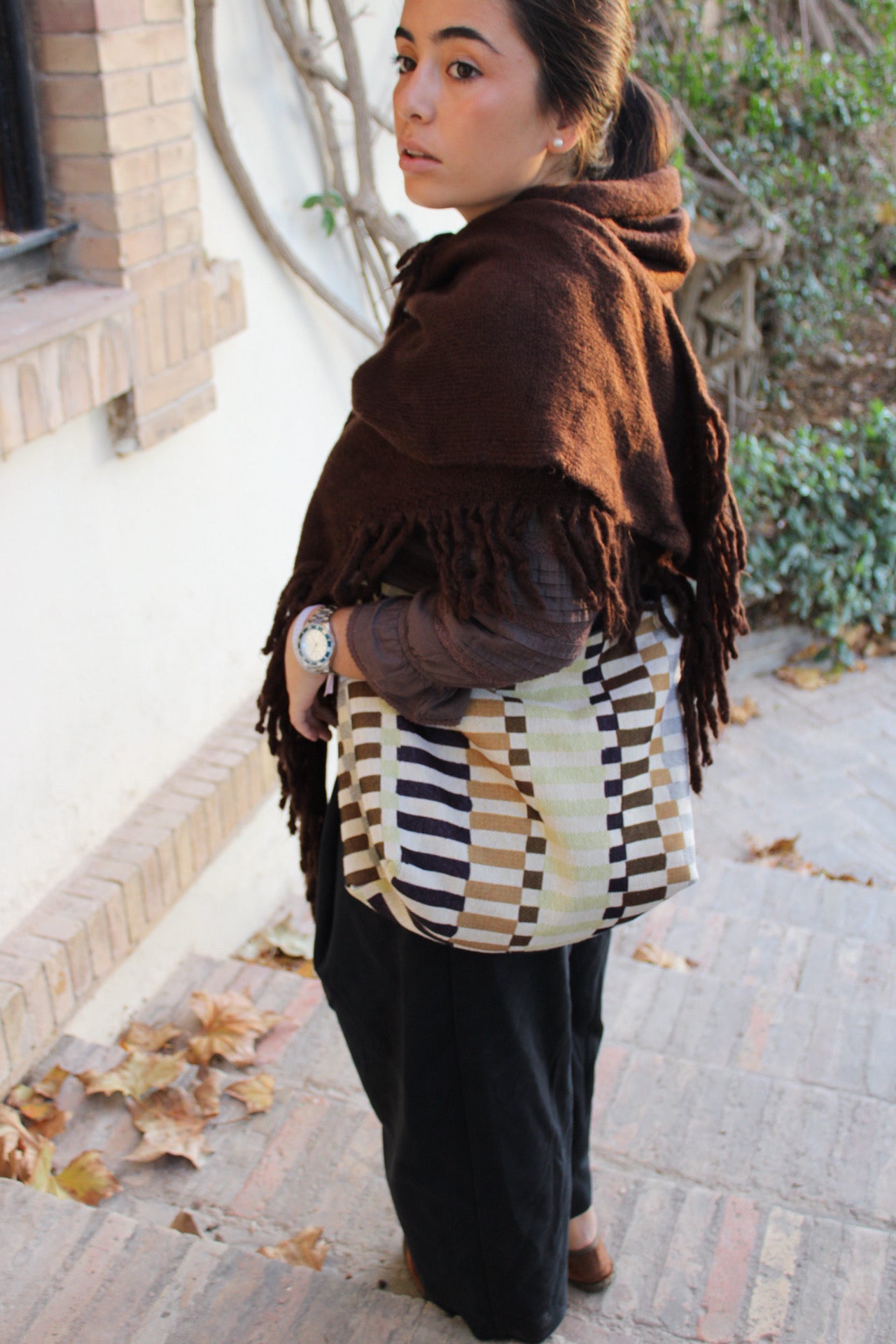 Capita flecos marrón